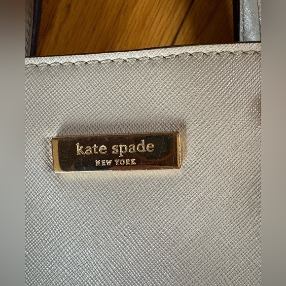 Kate Spade Evangelie Laurel Way Satchel, Saffiano Leather Crossbody Purse. - Picture 3 of 14